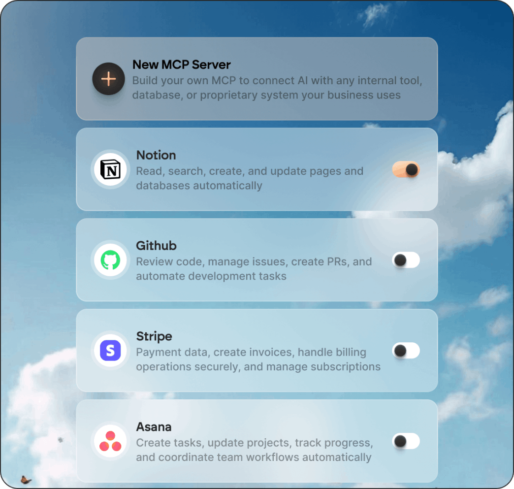 Build powerful integrations
