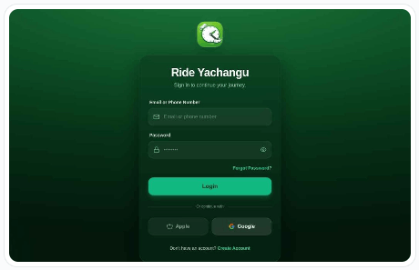 Ride yachangu app