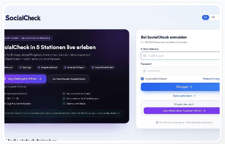 SocialCheck - KEWAG Control OS